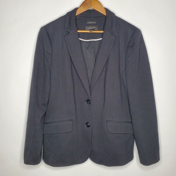 Talbots Womens Aberdeen Blazer Jacket Size 16 Two Button Notch Collar Career - Picture 1 of 7